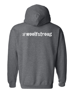 18500- WOOLFSTRONG Heavy Blend™ Hooded Sweatshirt