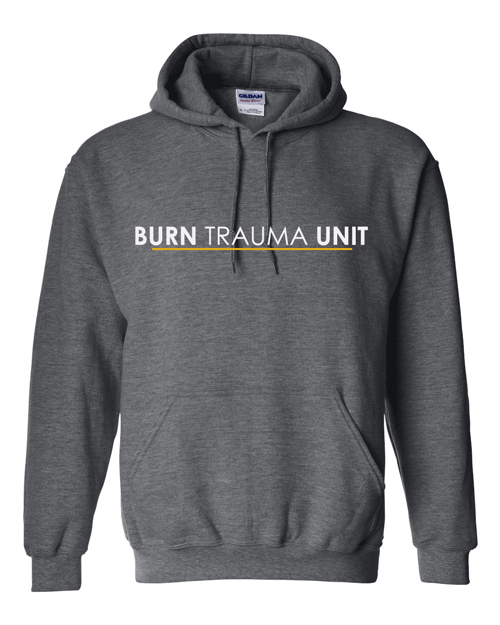 18500- U OF I BURN UNIT- HOODED SWEATSHIRT