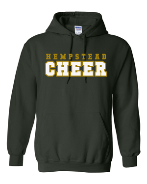 18500- HEMPSTEAD CHEER Heavy Blend™ Hooded Sweatshirt