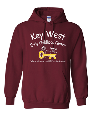 18500- KEY WEST EARLY CHILDHOOD Heavy Blend™ Hooded Sweatshirt