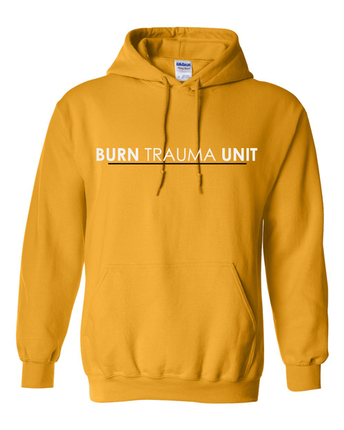 18500- U OF I BURN UNIT- HOODED SWEATSHIRT