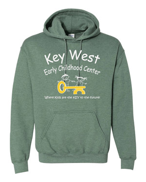 18500- KEY WEST EARLY CHILDHOOD Heavy Blend™ Hooded Sweatshirt