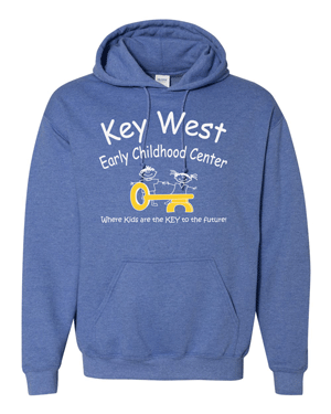 18500- KEY WEST EARLY CHILDHOOD Heavy Blend™ Hooded Sweatshirt