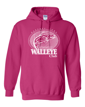 18500- MISSISSIPPI WALLEYE CLUB Gildan - Heavy Blend™ Hooded Sweatshirt