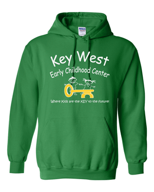 18500- KEY WEST EARLY CHILDHOOD Heavy Blend™ Hooded Sweatshirt