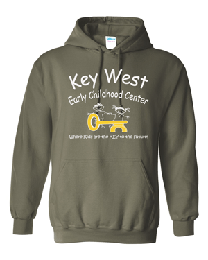 18500- KEY WEST EARLY CHILDHOOD Heavy Blend™ Hooded Sweatshirt
