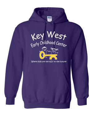 18500- KEY WEST EARLY CHILDHOOD Heavy Blend™ Hooded Sweatshirt