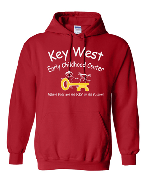 18500- KEY WEST EARLY CHILDHOOD Heavy Blend™ Hooded Sweatshirt