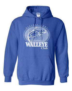 18500- MISSISSIPPI WALLEYE CLUB Gildan - Heavy Blend™ Hooded Sweatshirt