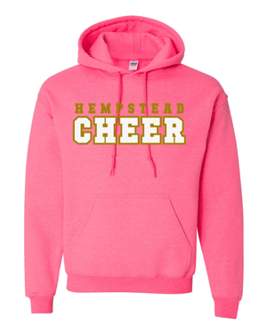 18500- HEMPSTEAD CHEER Heavy Blend™ Hooded Sweatshirt