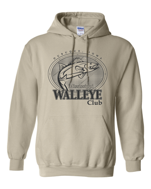 18500- MISSISSIPPI WALLEYE CLUB Gildan - Heavy Blend™ Hooded Sweatshirt