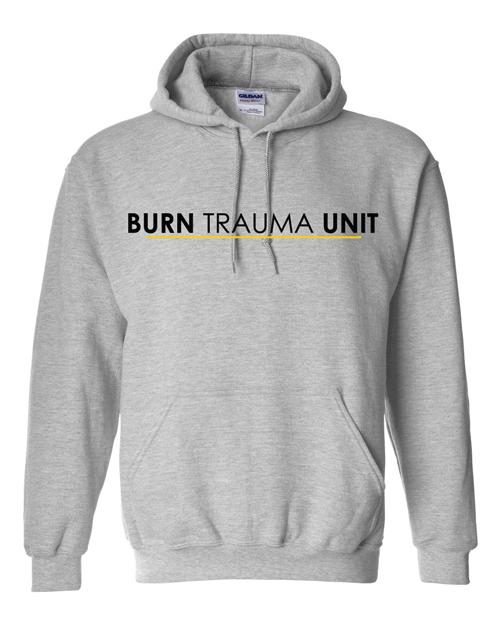 18500- U OF I BURN UNIT- HOODED SWEATSHIRT