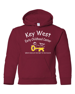 18500B- KEY WEST EARLY CHILDHOOD Heavy Blend™ Youth Hooded Sweatshirt