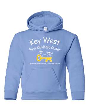 18500B- KEY WEST EARLY CHILDHOOD Heavy Blend™ Youth Hooded Sweatshirt