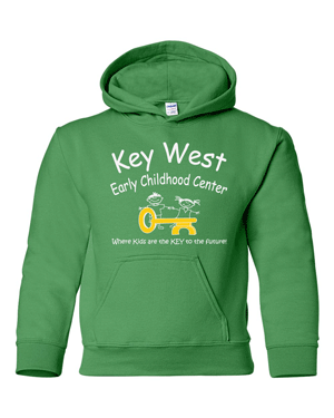 18500B- KEY WEST EARLY CHILDHOOD Heavy Blend™ Youth Hooded Sweatshirt