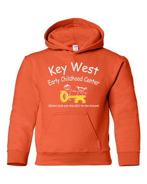 18500B- KEY WEST EARLY CHILDHOOD Heavy Blend™ Youth Hooded Sweatshirt