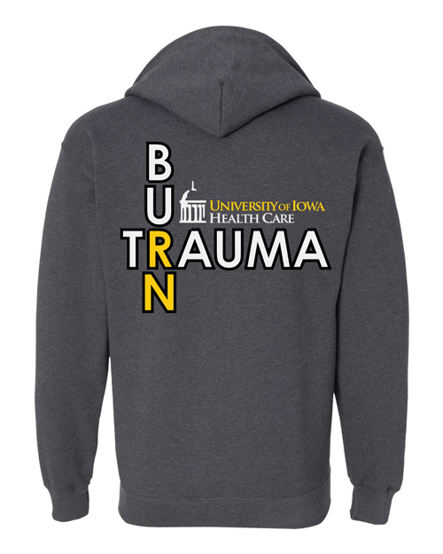 18600- U of I BURN UNIT RN FULL-ZIP HOODED