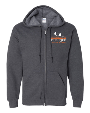 18600- DBQ BIRD DOG CLUB Heavy Blend™ Full-Zip Hooded Sweatshirt