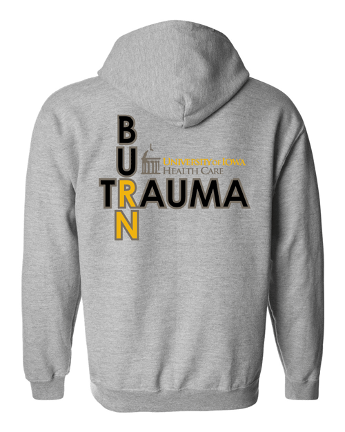 18600- U of I BURN UNIT RN FULL-ZIP HOODED