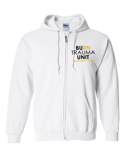 18600- U of I BURN UNIT RN FULL-ZIP HOODED