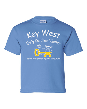2000B- KEY WEST EARLY CHILDHOOD Ultra Cotton® Youth T-Shirt