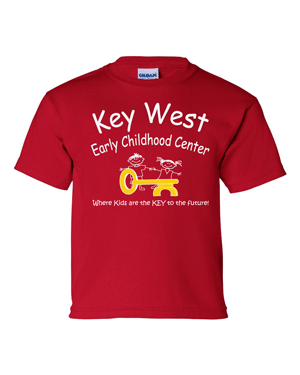 2000B- KEY WEST EARLY CHILDHOOD Ultra Cotton® Youth T-Shirt