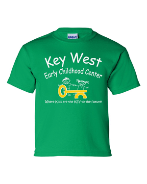 2000B- KEY WEST EARLY CHILDHOOD Ultra Cotton® Youth T-Shirt