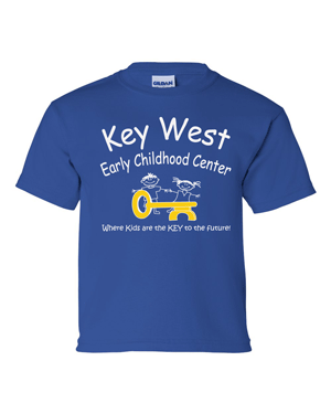2000B- KEY WEST EARLY CHILDHOOD Ultra Cotton® Youth T-Shirt