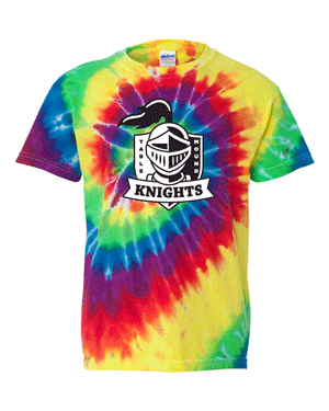 20BMS- TABLE MOUND Dyenomite - Youth Multi-Color Spiral T-Shirt