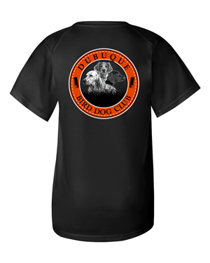 2120- DBQ BIRD DOG CLUB Black Youth B-Core T-Shirt