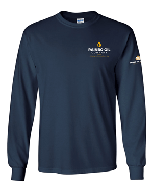 2400- RAINBO OIL Ultra Cotton® Long Sleeve T-Shirt