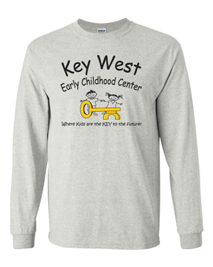 2400- KEY WEST EARLY CHILDHOOD Ultra Cotton® Long Sleeve T-Shirt
