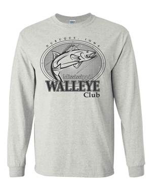 2400- MISSISSIPPI WALLEYE CLUB Ultra Cotton® Long Sleeve T-Shirt
