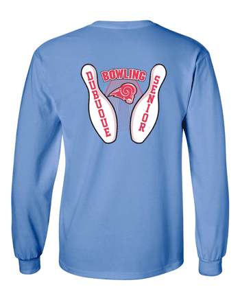 2400- DBQ SENIOR BOWLING Gildan - Ultra Cotton® Long Sleeve T-Shirt