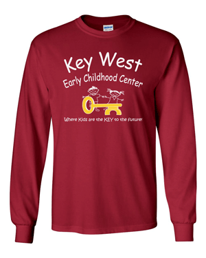 2400- KEY WEST EARLY CHILDHOOD Ultra Cotton® Long Sleeve T-Shirt