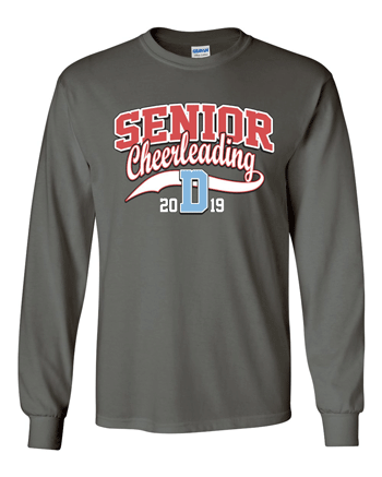2400- SENIOR CHEER Gildan - Ultra Cotton® Long Sleeve T-Shirt