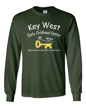 2400- KEY WEST EARLY CHILDHOOD Ultra Cotton® Long Sleeve T-Shirt