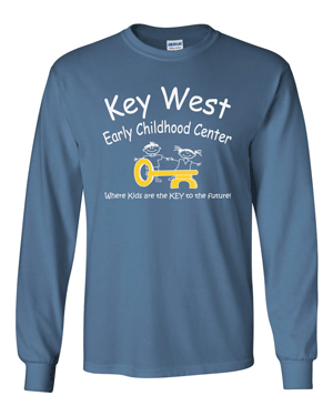 2400- KEY WEST EARLY CHILDHOOD Ultra Cotton® Long Sleeve T-Shirt