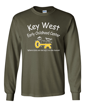 2400- KEY WEST EARLY CHILDHOOD Ultra Cotton® Long Sleeve T-Shirt