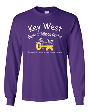 2400- KEY WEST EARLY CHILDHOOD Ultra Cotton® Long Sleeve T-Shirt