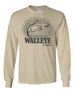 2400- MISSISSIPPI WALLEYE CLUB Ultra Cotton® Long Sleeve T-Shirt