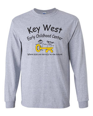 2400- KEY WEST EARLY CHILDHOOD Ultra Cotton® Long Sleeve T-Shirt