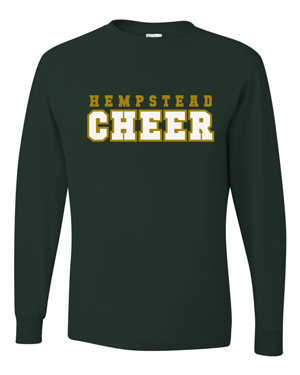 29LS- HEMPSTEAD CHEER Dri-Power® Long Sleeve 50/50 T-Shirt