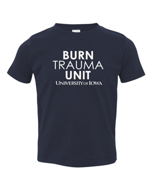 3321- U OF I BURN UNIT Toddler Fine Jersey Tee