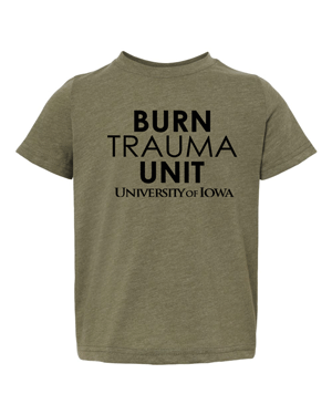 3321- U OF I BURN UNIT Toddler Fine Jersey Tee