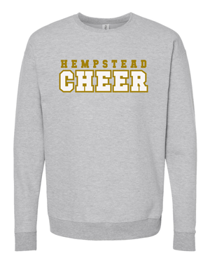 340- HEMPSTEAD CHEER Unisex Fleece Crewneck Sweatshirt