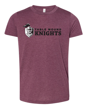3413Y- TABLE MOUND Youth Triblend Tee