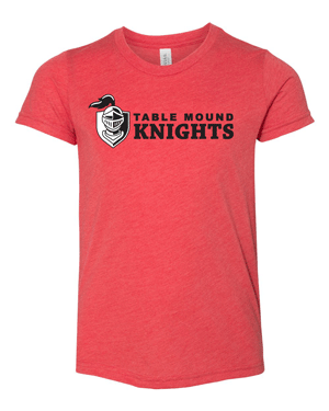 3413Y- TABLE MOUND Youth Triblend Tee