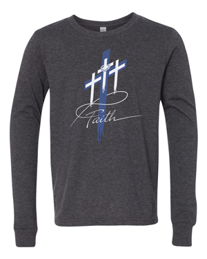 3501Y- FAITH Youth Jersey Long Sleeve Tee