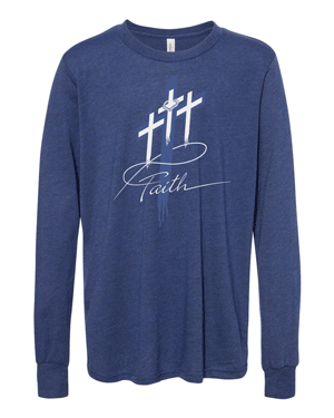 3501Y- FAITH Youth Jersey Long Sleeve Tee